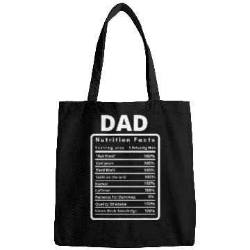 Discover Book Fun Funny Comic Book Dad Nutrition Facts Bags
