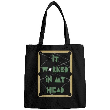 Discover Sport Billiard It Worked In My Head Pool Billiard Team Bags