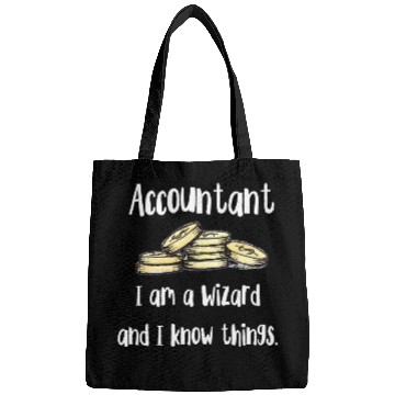 Discover Accountant Job I am a Wizard and I know things Bags
