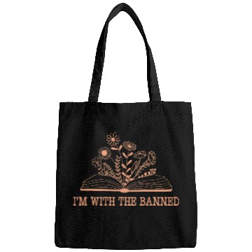 Discover Book Fun Im With The Banned Funny Book Readers I Read Banned Books 9 Bags