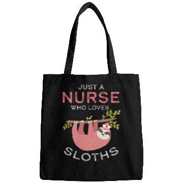 Discover nurses Job Sloth Lover Cute Animal Appreciation Health Top Bags