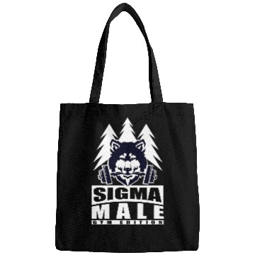 Discover Sigma Male Grindset Weightlifting Fitness Gym Edition Bags