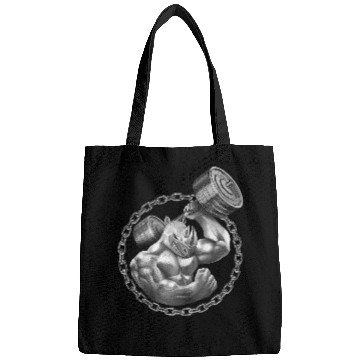 Discover Rhino Pet Beast Lifting Weights Gym Workout Iron Power Gift Bags