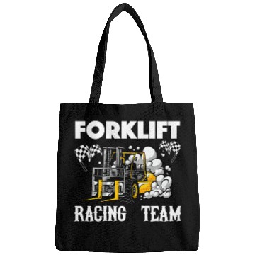 Discover Forklift Fun Racing Team Forklift Operator Forklift Truck Driver Bags