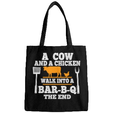 Discover Chicken Pet Barbecue Grilling BBQ Lovers BBQ Party Cow Bags
