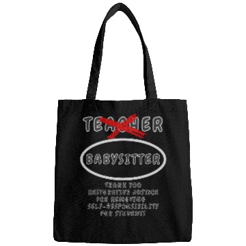 Discover Teacher aka Babysitter Bags