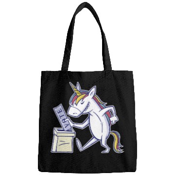 Discover Unicorn Pet Bunddestay Election Year Vote Unicorn Statement Funny Bags