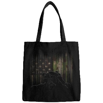 Discover Sport Wrestling American Flag Camouflage Wrestling Bags