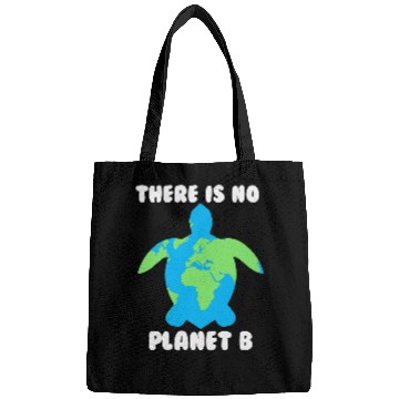 Discover Turtle Pet There is No Planet B Turtle Ecofriendly 2 Bags