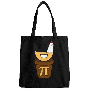 Discover Chicken Pet Pi Day Chicken Pot Pie Math Science Funny Boys Pi Day Bags
