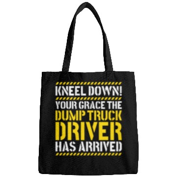Discover Construction Worker Kneel Down Dump Truck Driver Bags