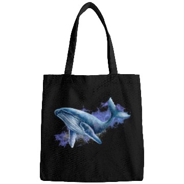 Discover Whale Pet Ocean Sea Life Beach Animal Lover Bags