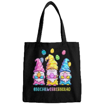 Discover nurses Job Social Worker Easter nurses Squad Gnomes Bags