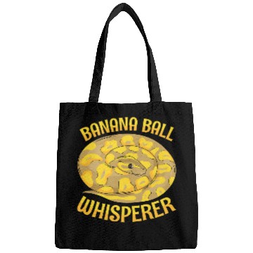Discover Python Pet Banana ball whisperer Quote for a Banana ball python breeder Bags