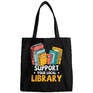 Discover Book Fun Support your local Library Book Reading Bags