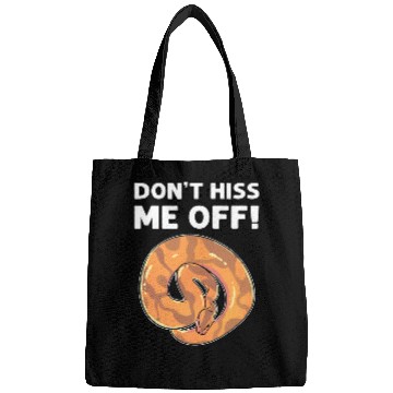 Discover Python Pet Dont Hiss Me Off Banana Ball Python Bags