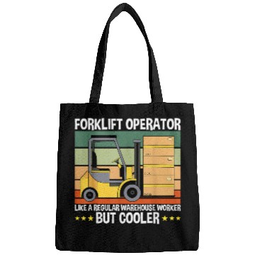 Discover Forklift Fun Warehouse Forklifter Forklift Operator Bags