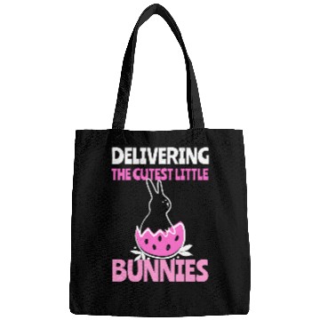 Discover nurses Job Easter Pregnancy Delivering Cutest Bunnies nurses Labor Day 2 Bags