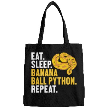 Discover Python Pet Eat Sleep Banana Ball Python Repeat Banana Ball Python 1 Bags