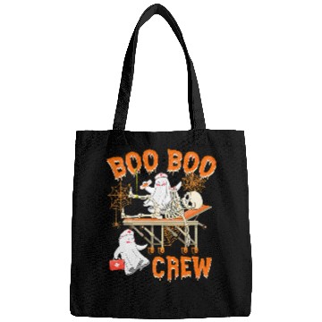 Discover nurses Job Boo Boo Crew Doctor Paramedic EMT nurses Halloween 037 Bags