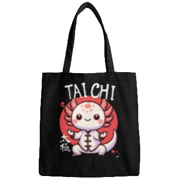 Discover Axolotls Pet Zen Master Underwater Martial Arts Tai Chi Flow Bags