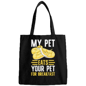 Discover Python Pet Banana Ball Python My Pet Eats Your Pet For Breakfast Bags