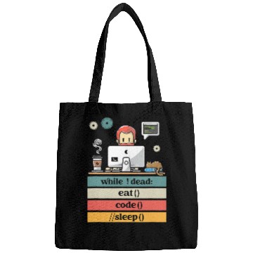 Discover Python Pet Computer Science Python Programmer Eat Code Sleep Coder Bags