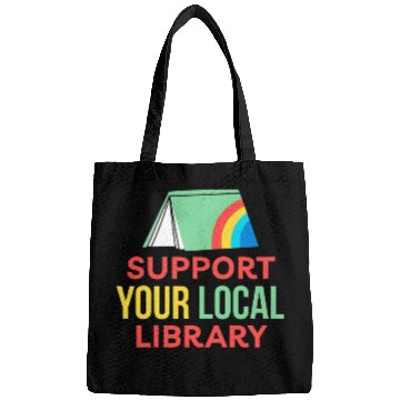 Discover Book Fun Support Your Local Library For Book Readers Lovers 1 6 Bags