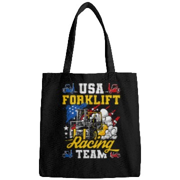 Discover Forklift Fun USA Forklift Racing Team Forklift Operator Bags