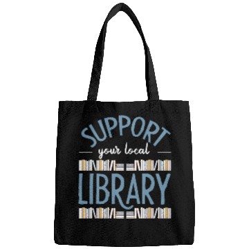 Discover Book Fun Support Your Local Library Library Lover Book Reader 1 Bags