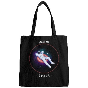 Discover Astronaut Job Funny Spaceman I Need Space Astronaut Introvert Bags