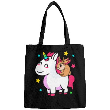Discover Unicorn Pet Jackalope Riding Unicorn Cryptid Squad Unicorn Jackalope Bags