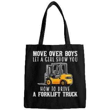 Discover Forklift Fun Truck Girls Forklift Operator Forklift Truck Driver Bags
