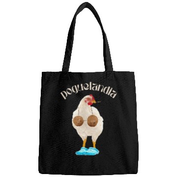 Discover Chicken Pet poguelandia chicken in coconut bra Bags