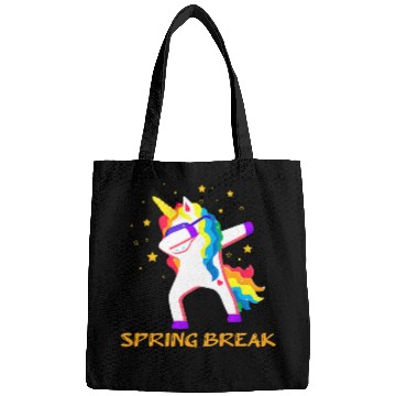Discover Unicorn Pet  Spring Break Florida School Trip Dab Girl 2 Bags