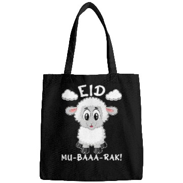 Discover Sheep Pet Cute Funny Eid Mubarak Eid al Fitr Ramadan Funny sheep 86 Bags