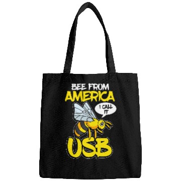 Discover Technology Beekeeper Bee from America USB Computer Science Bags