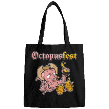Discover Octopus Pet Octopusfest Beermug Drinking Funny Bags