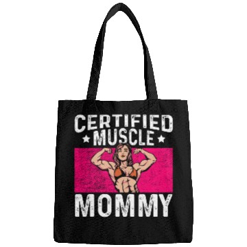 Discover Certified Muscle Mommy Bodybuilder Mothers Day Gym Bags