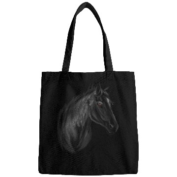 Discover Horse Pet Black Stallion Bags