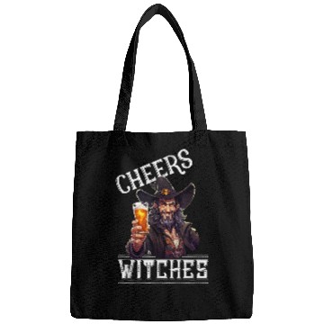 Discover Beer Fun Cheers Witches Warlock Male Witch Beard Halloween Beer Mug Bags