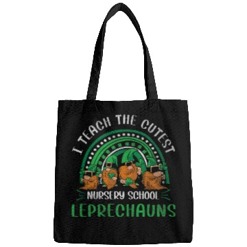 Discover I Teach The Cutest nursesry School Leprechauns St Patricks Bags