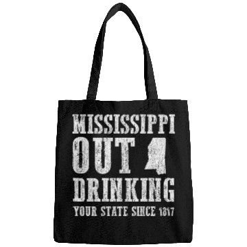 Discover Beer Fun Mississippi Out Drinking Your State Since 1817 Beer Drinker Bags