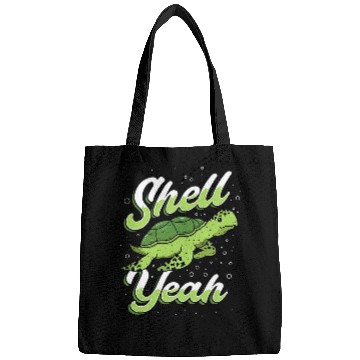 Discover Turtle Pet Shell Yeah Funny Sea Turtle Ocean and Sea Life Lovers 51 Bags