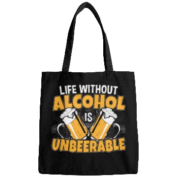 Discover Beer Fun Life Without Alcohol is UnBeerable Bags
