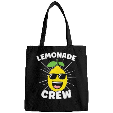 Discover Lemonade Crew Funny Matching Lemonade Stand Worker Bags