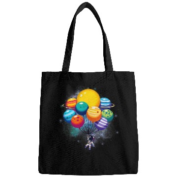 Discover Astronaut Job Child Astronaut Holding Planet Balloons Boys Girls Stem Bags