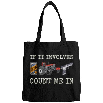 Discover Tractor Fun driving Tractorpulling Beer Drinking Tractor Pulling DriverLove Bags