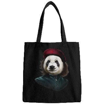 Discover Panda Pet Giant Panda Impersonated Che Guevara Bags