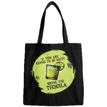 Discover Beer Fun Tequila Alcoholic Funny Snarky Joke Green Yellow Design Bags